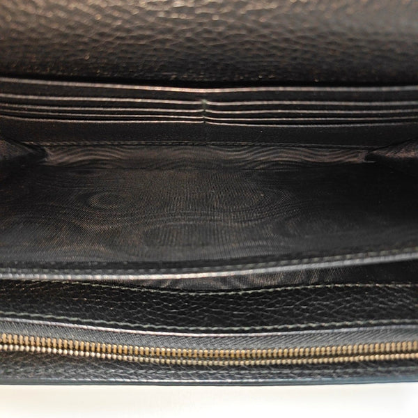 Authenticated pre-owned GG Marmont Mini Calfskin Black - Shoulder Bag at Looply
