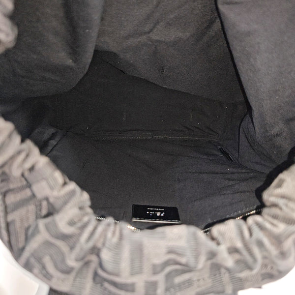 FENDI Strike Medium Canvas Black