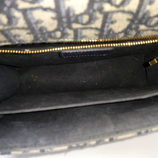 30 Montaigne Oblique Canvas Blue