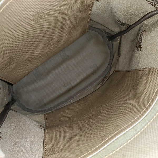 Canvas Bucket Bag Beige