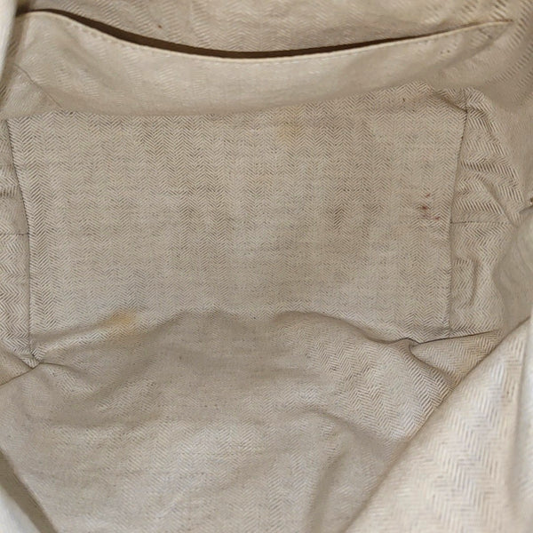 Cubi Monogram Canvas Beige