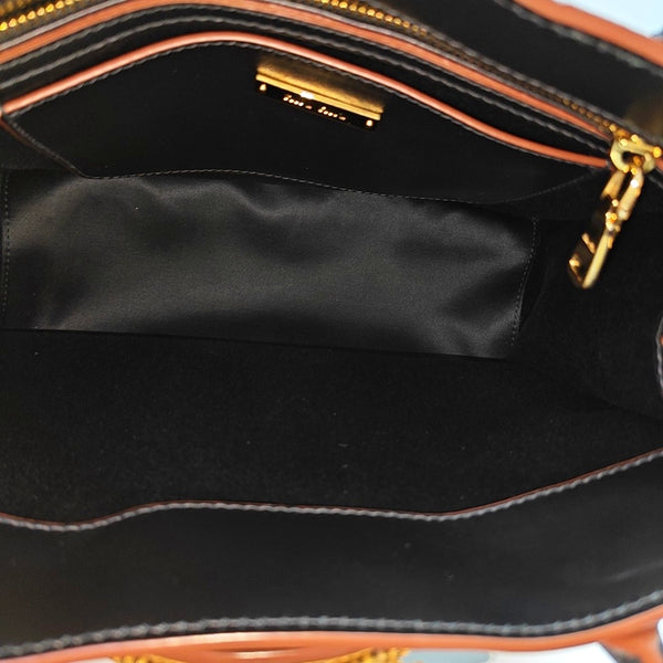 Miu Lady Calfskin Black