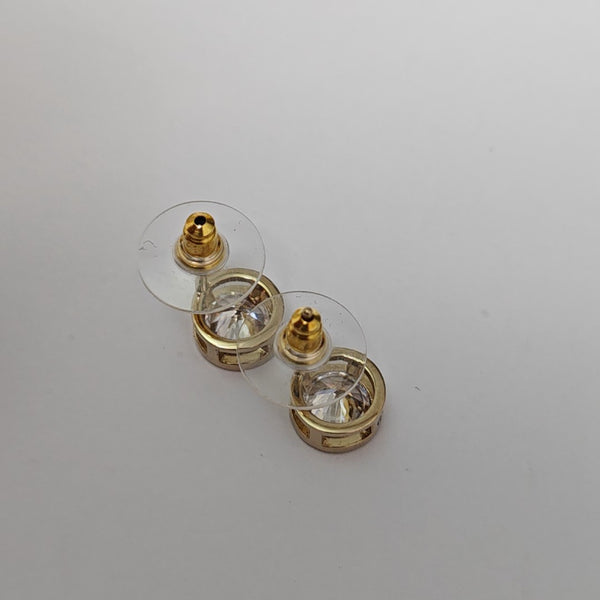 Metal Gold Stud Earrings