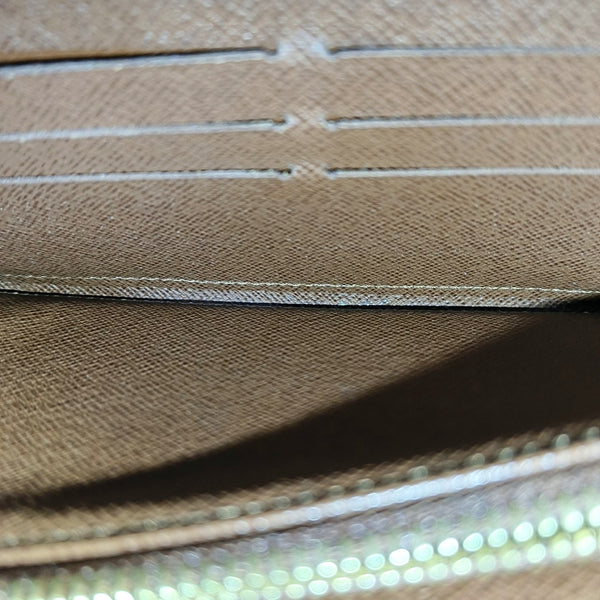 ETOILE Monogram Coated Canvas Brown Wallet