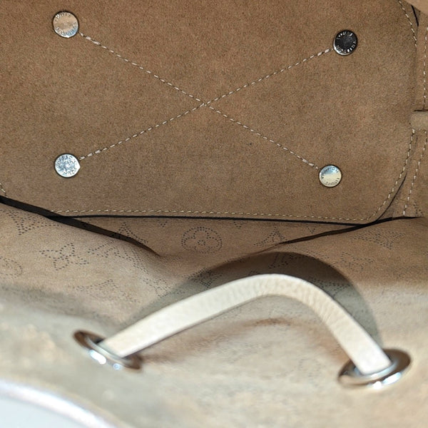 BELLA Monogram Calfskin Gray