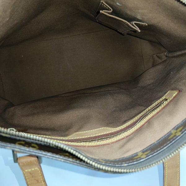 PIANO Monogram Coated Canvas Brown