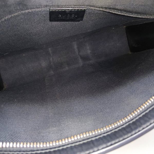 GG Supreme Monogram Coated Canvas Gray
