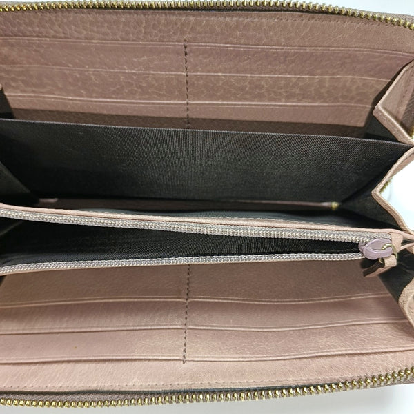 Monogram Calfskin Wallet Pink
