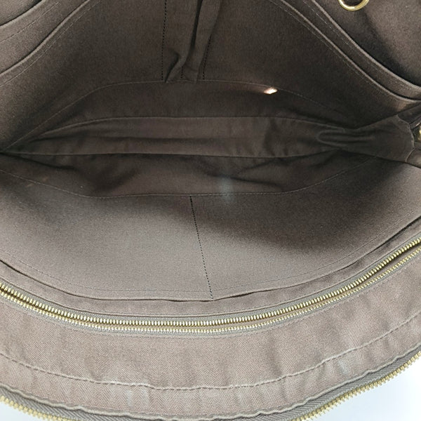 PORTE-DOCUMENTS Damier Ebene Coated Canvas Brown