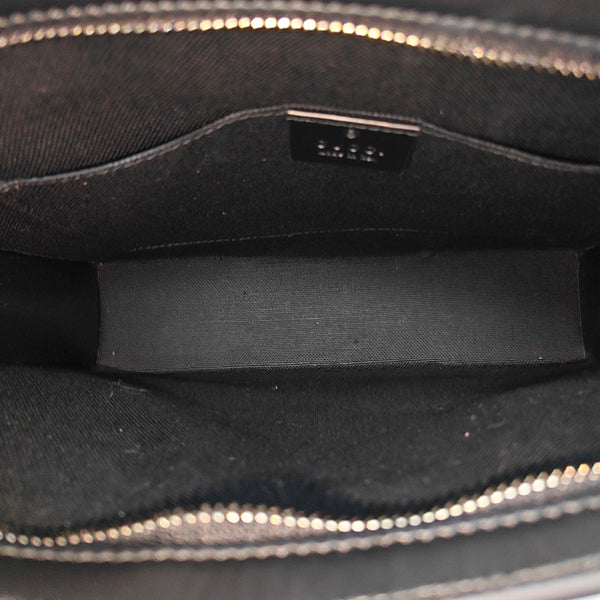 GG Supreme Monogram Coated Canvas Gray