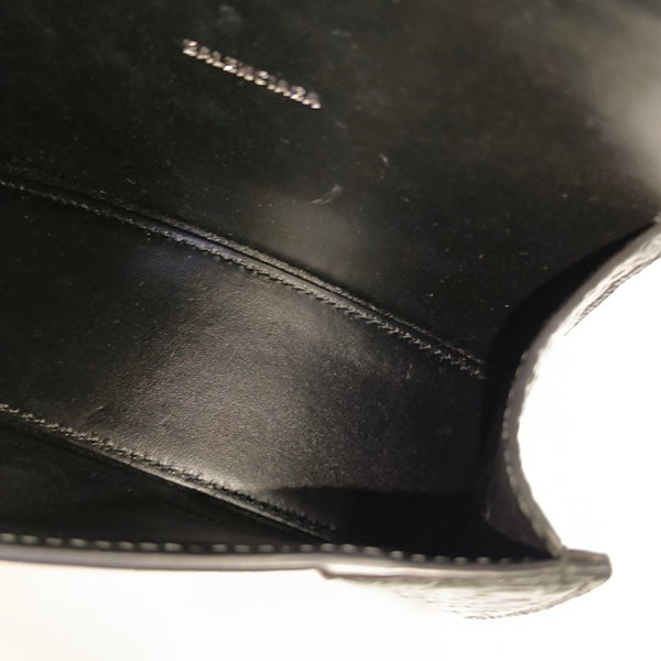 Hourglass Small Calfskin Black