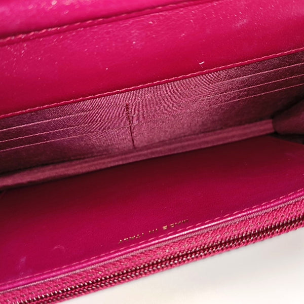 DOUBLE CC Quilted Lambskin Red