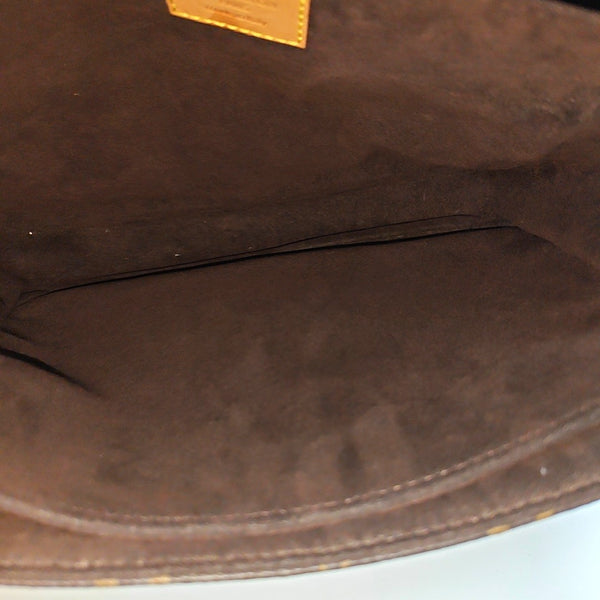 MÉTIS MM Monogram Coated Canvas Brown