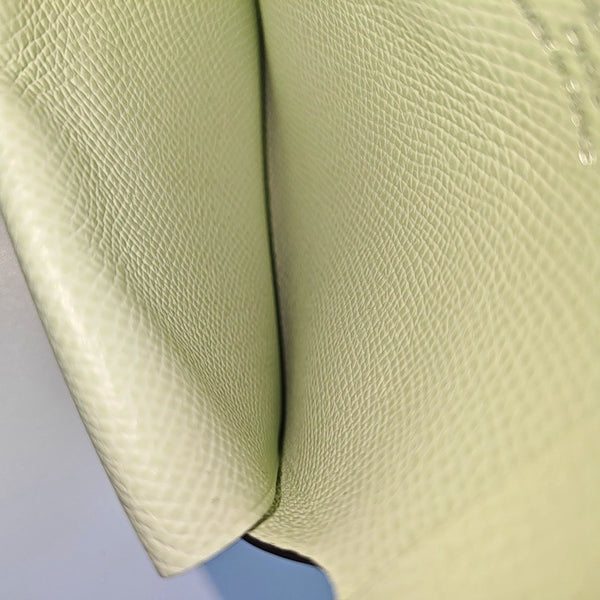 Calvi Mini Epsom Green Wallet
