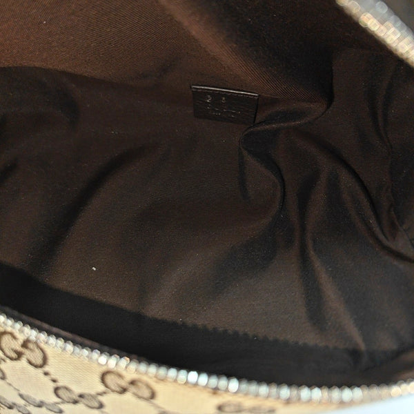 Monogram Canvas Shoulder Bag Beige
