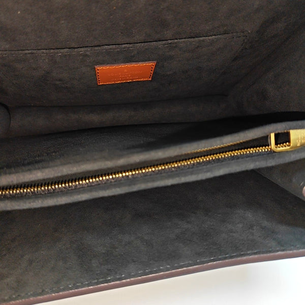 DAUPHINE MM Monogram Coated Canvas Brown