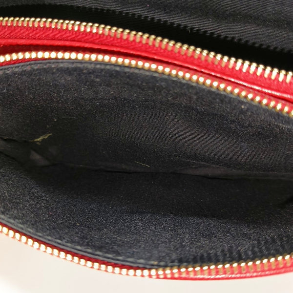 ANGIE Quilted Lambskin Red