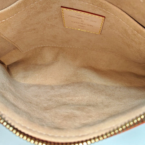 EDEN ZOE Quilted Calfskin Brown