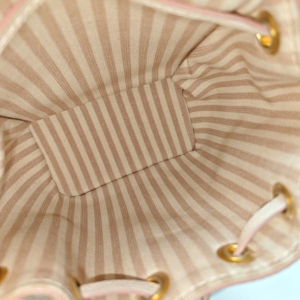 NOÉ Nano Monogram Calfskin Beige