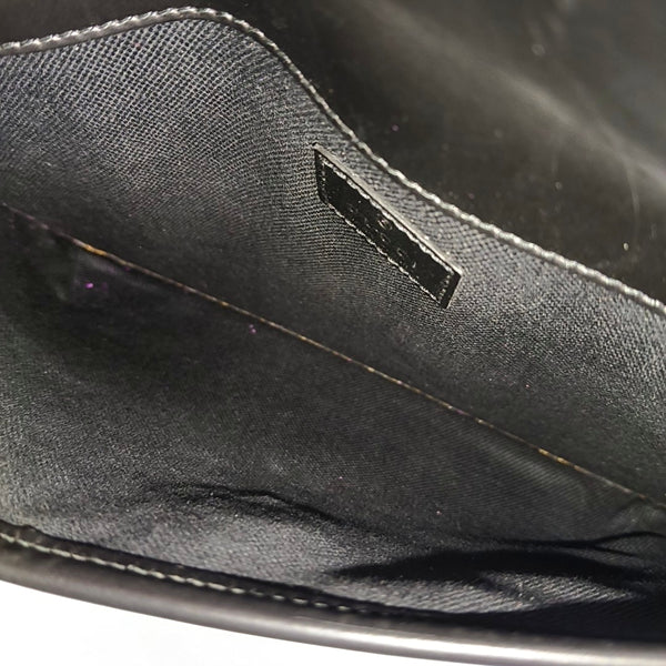 Neo Vintage Monogram Coated Canvas Black