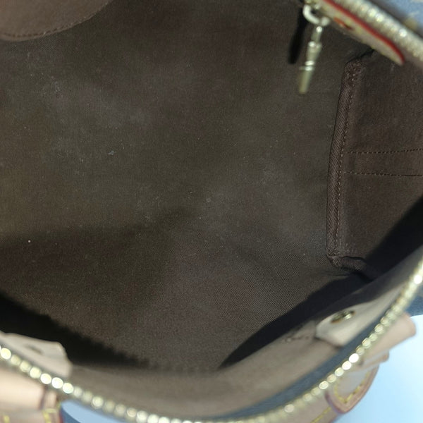 SPEEDY 25 Monogram Coated Canvas Brown