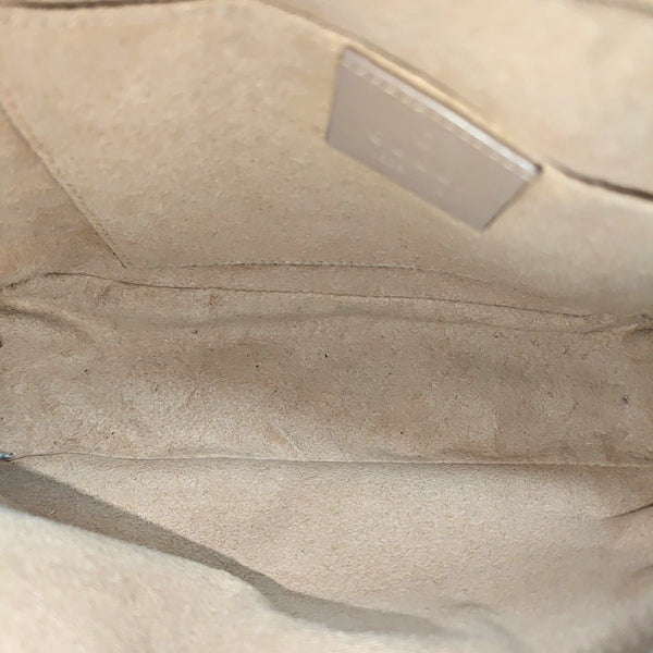 GG Marmont Small Quilted Calfskin Beige