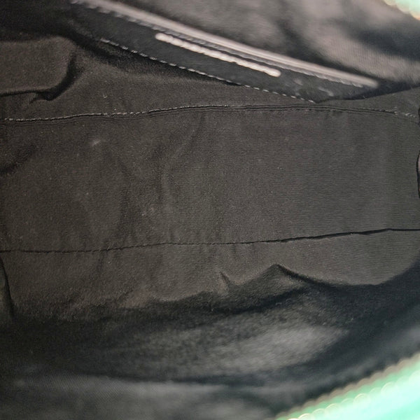 Fabric Top Handle Bag Green