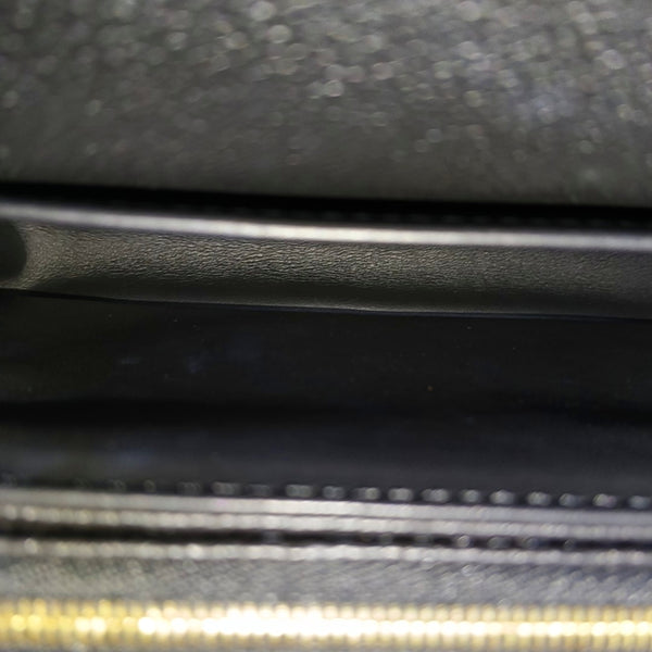 MARCEAU Monogram Calfskin Black