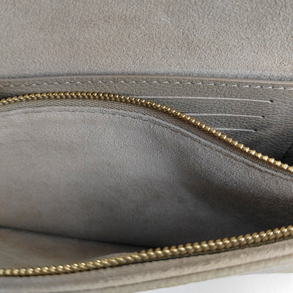 IVY Monogram Calfskin Gray
