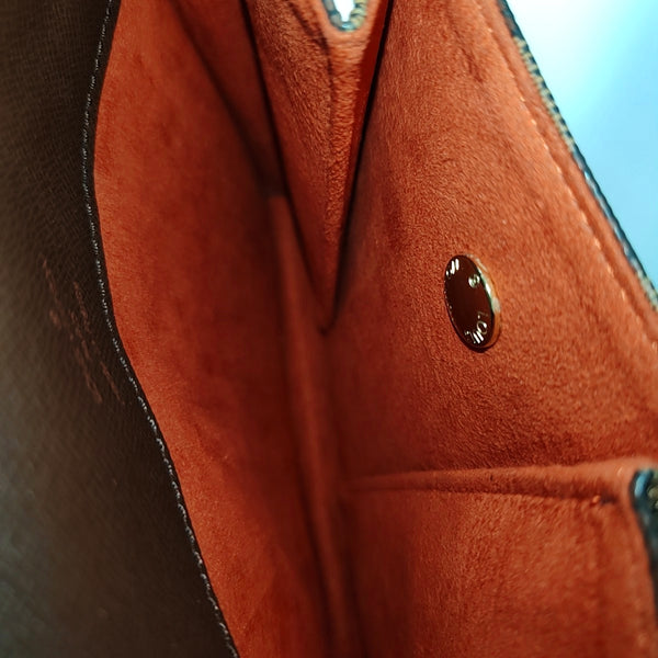 PIMLICO Damier Ebene Coated Canvas Brown