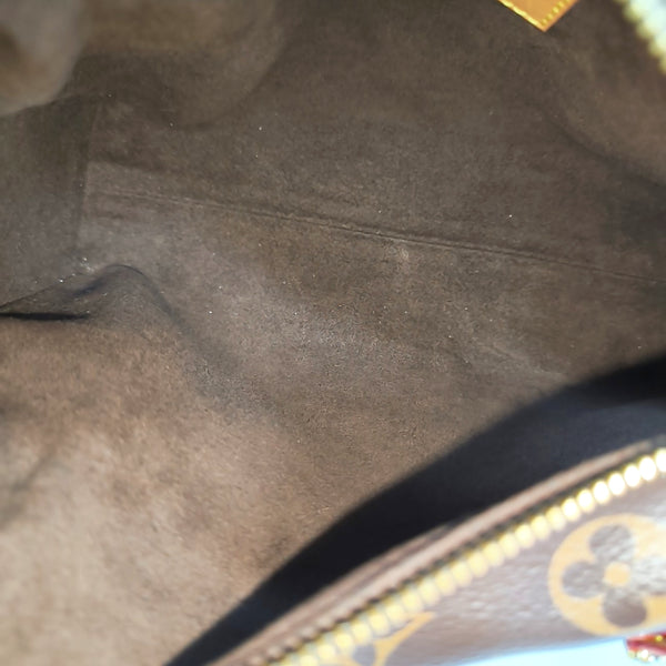 SIDE TRUNK MM Monogram Coated Canvas Brown