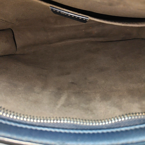 Signature Monogram Calfskin Blue