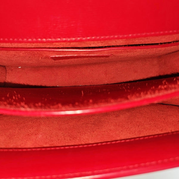 SUNSET Medium Calfskin Red