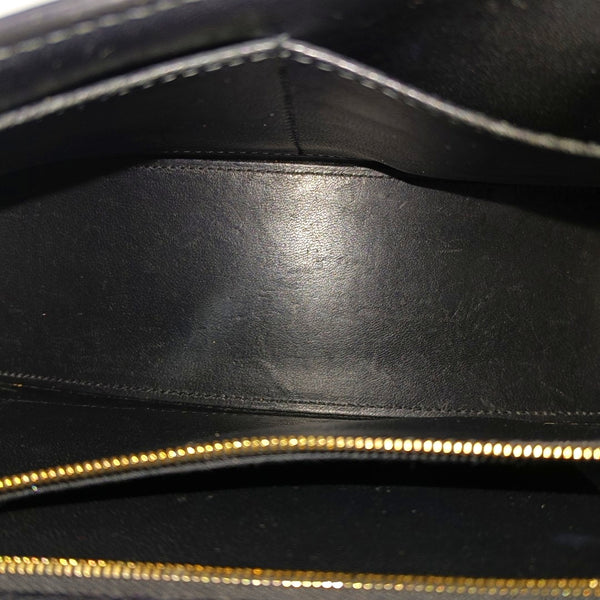 Hourglass Small Calfskin Black