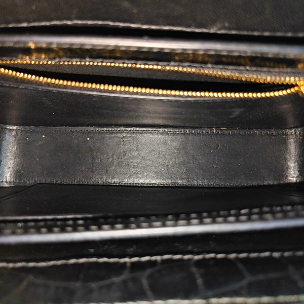 Sharp Calfskin Black