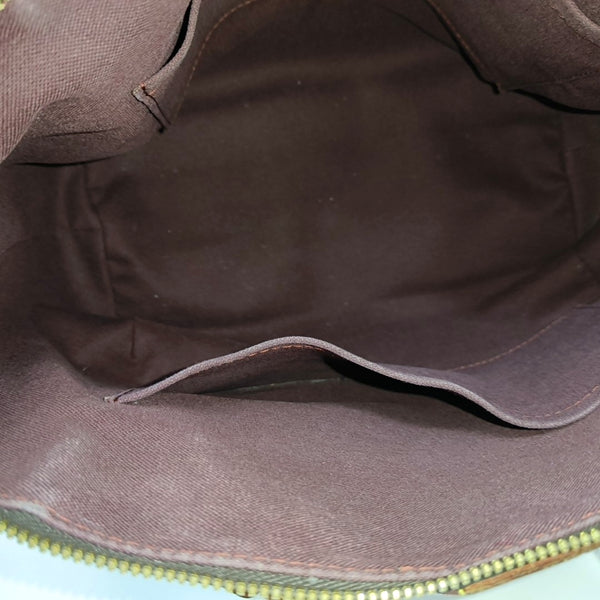 TURENNE GM Monogram Coated Canvas Brown