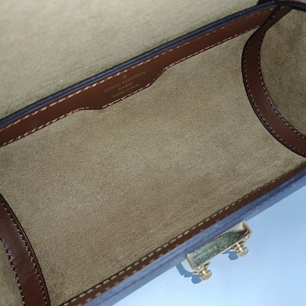 PAPILLON 19 Monogram Coated Canvas Brown