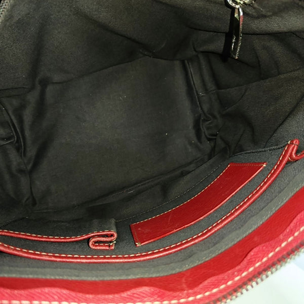Calfskin Tote Bag Red