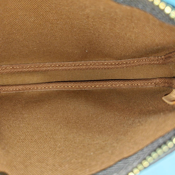 ACCESSOIRES Mini Monogram Coated Canvas Brown