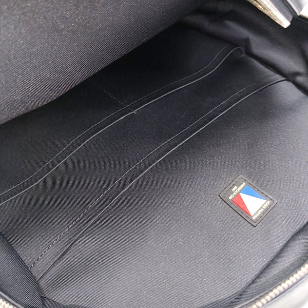 JOSH Damier Graphite Coated Canvas Black