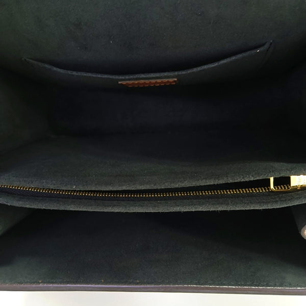 DAUPHINE MM Monogram Coated Canvas Brown