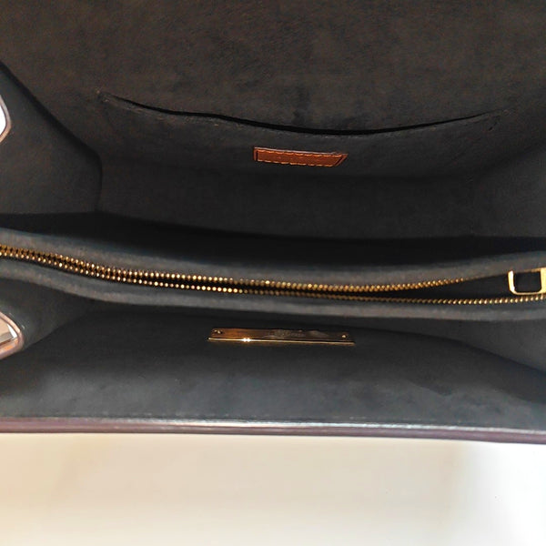 DAUPHINE MM Monogram Coated Canvas Brown