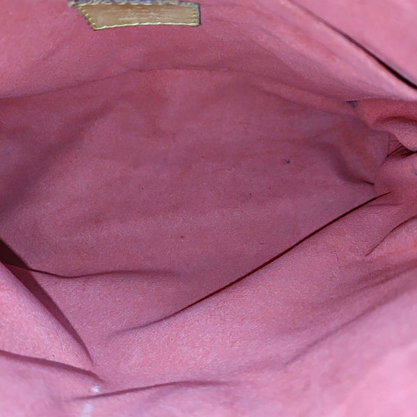PALLAS BB Monogram Coated Canvas Brown