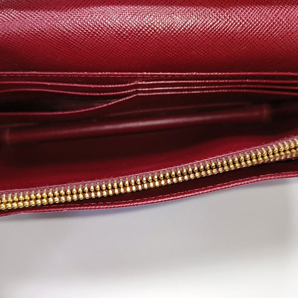 Saffiano Calfskin Shoulder Bag Red