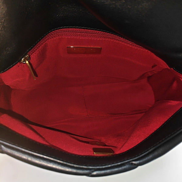 CHANEL 19 Medium Quilted Lambskin Black