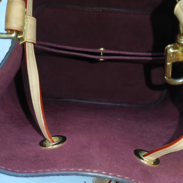 NÉONOÉ BB Monogram Coated Canvas Brown