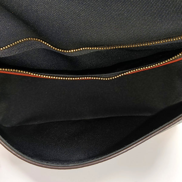 DIANE Monogram Coated Canvas Brown