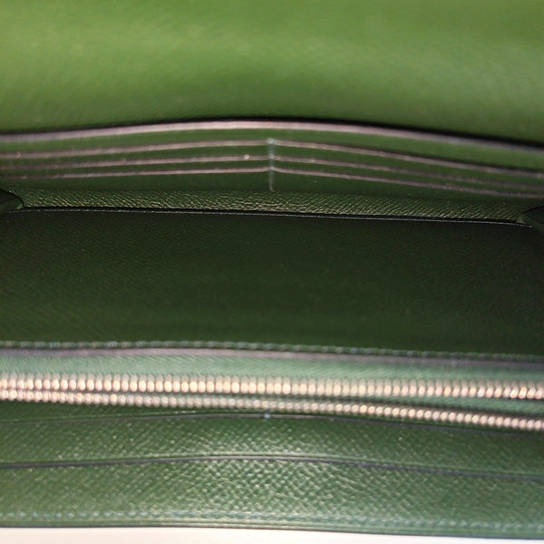 Kelly 20 Epsom Green Wallet