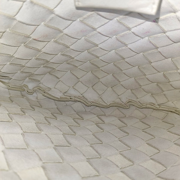 Lambskin Shoulder Bag White