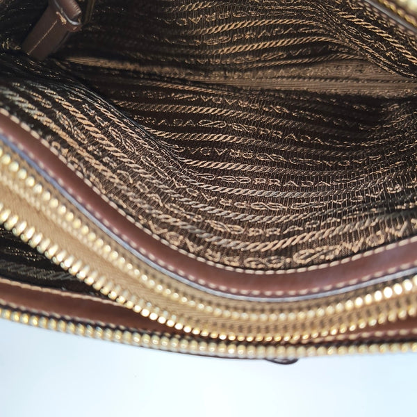 Canvas Shoulder Bag Beige